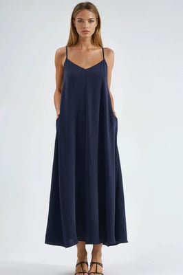 A-Form Maxi Kleid