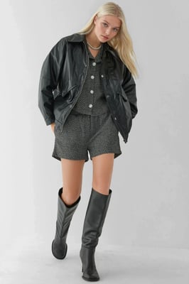 Tweed-Shorts