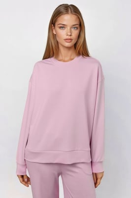 Modal Touch Basic Sweatshirt