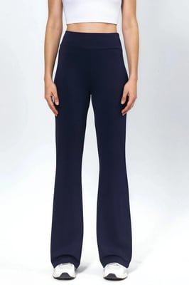 Hochtaillierte Modal Touch Flared Leggings