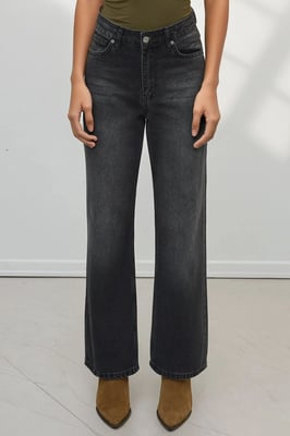 Gerade geschnittene Denim-Jeans