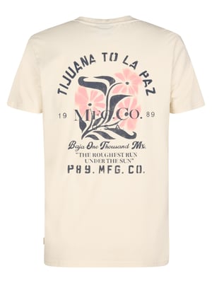 Petrol Industries - T-Shirt mit Grafik-Print Onix Herren