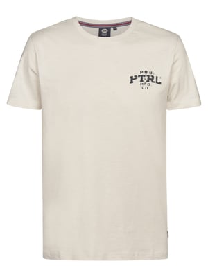 Petrol Industries - Bedrucktes Jersey-T-Shirt Oro Herren