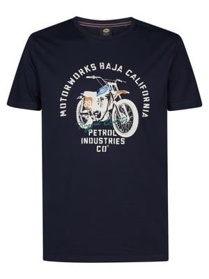 Petrol Industries - T-Shirt mit Print Fumarola Herren
