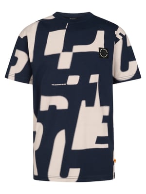 Petrol Industries - T-Shirt mit Allover-Print Montaña Jungen