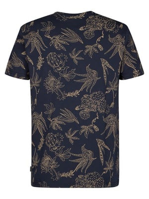 Petrol Industries - T-Shirt mit Allover-Print Rocosa Herren