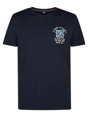 Petrol Industries - T-Shirt mit Grafik-Print Onix Herren