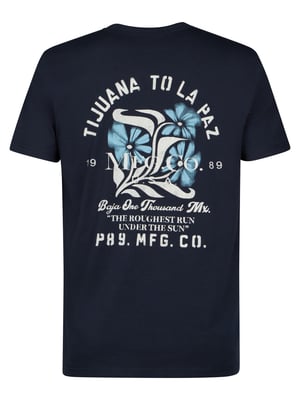 Petrol Industries - T-Shirt mit Grafik-Print Onix Herren