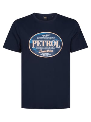 Petrol Industries - Bedrucktes T-Shirt Große Größen Galaxia Herren
