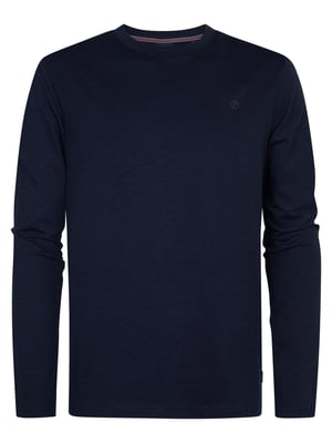 Petrol Industries - Jersey Langarm-T-Shirt Tormenta Herren