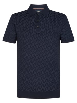Petrol Industries - Strick-Poloshirt Cactus Herren