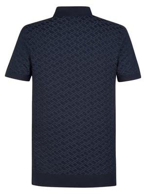 Petrol Industries - Strick-Poloshirt Cactus Herren