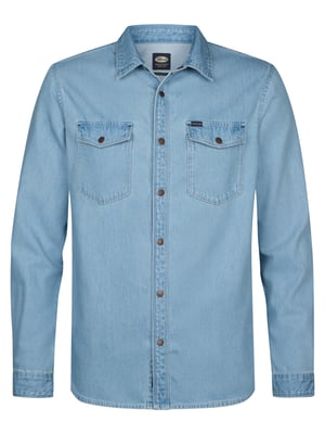 Petrol Industries - Regular Jeanshemd Vertex Herren