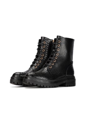POSH by Poelman "DOOR" Damen Schnürstiefel