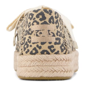 TOMS Carolina Lace Up Baumwoll Espadrilles Für Frauen In Haferflockenfarbe