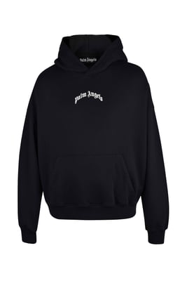 Palm Angels Sweatshirt Hoodie Schwarz