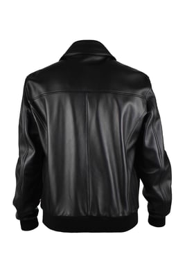 Philipp Plein Lederjacke Schwarz