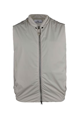 Stone Island Wasserdichte Jacke Weiß