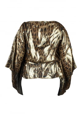 Roberto Cavalli Kaftan Gold