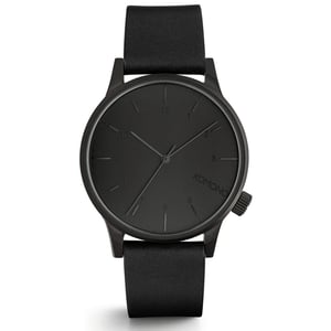 Komono Uhr Winston Regal Schwarz
