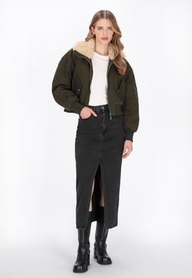 Dreimaster Jacke Frauen Dunkeloliv