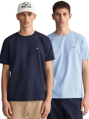 Gant | 2er-Pack Herren Rundhals Shield T-Shirt