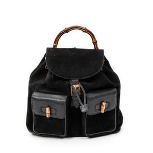 Large Bamboo Backpack   Rucksack