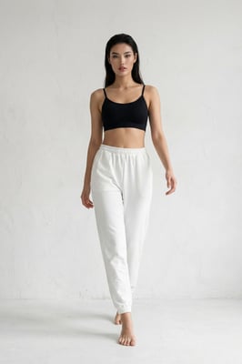 Jogginghose mit elastischem Bund