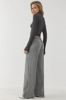 Weiche Modal Touch Weite Leg Sweatpants