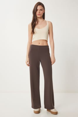 Reguläre Passform Sweatpants mit elastischem Bund
