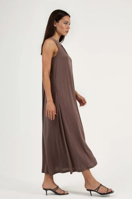 Halterneck-Modal-Kleid