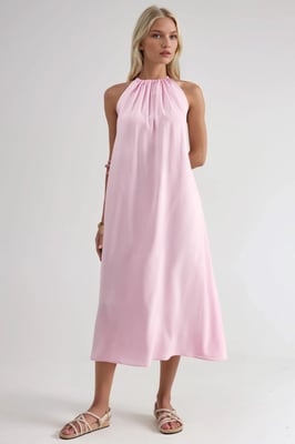 Halter-Neck Midikleid