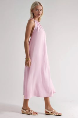 Halter-Neck Midikleid