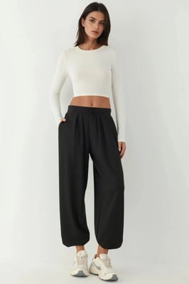 Modal Touch Salwar-Hosen mit Taschen
