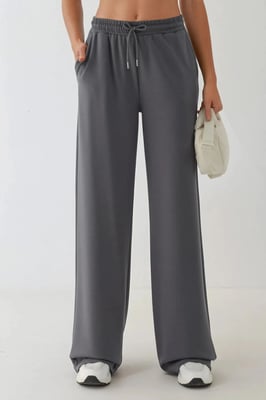 Weiche Modal Touch Weitbeinige Sweatpants