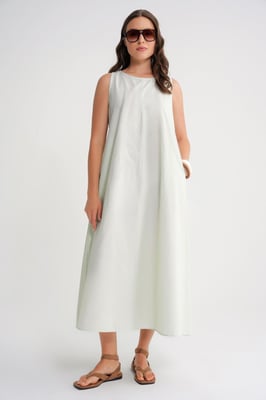 Lässig geschnittenes Maxikleid mit Taschen