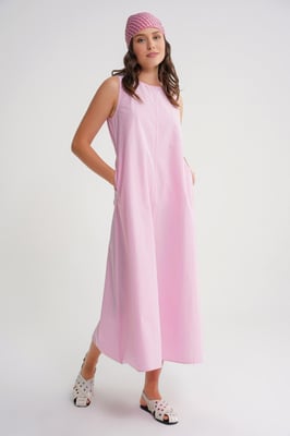 Lässig geschnittenes Maxikleid mit Taschen