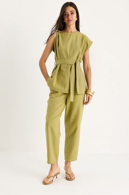 Blusen-Hosen-Set aus zwei Teilen