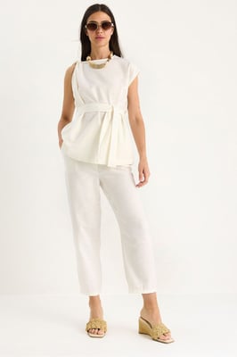 Blusen-Hosen Zwei Teile Set