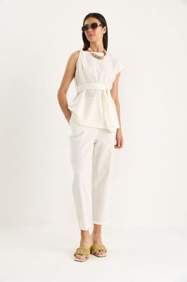 Blusen-Hosen Zwei Teile Set
