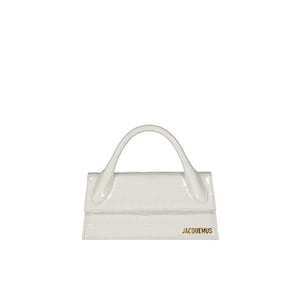 Jacquemus Le Chiquito Long Tasche aus Leder in Krokoprägung