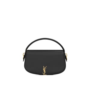SAINT LAURENT VOLTAIRE Halbmond-Schultertasche