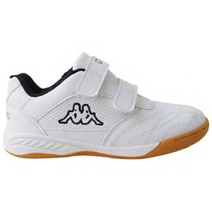 Kappa - "Kickoff" Sneaker für Kinder (Weiß/Schwarz)