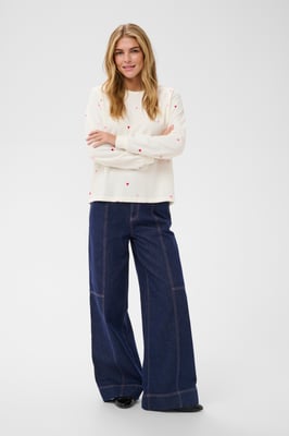 Trackjacket-sweat JohanniSZ Trackjacket-sweat Gerade Passform