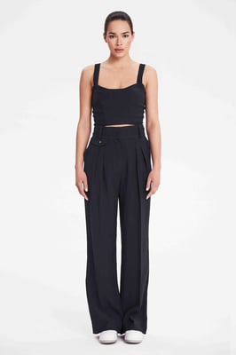 BENU marineblaues Damen-Top