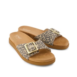 TOMS Marin Slide Damen Sandalen Leopard