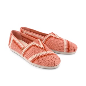 TOMS Alpargata Classic Baumwolle Damen Mittelrosa Espadrilles