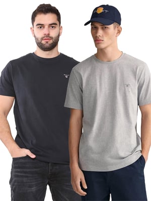 Gant | 2er-Pack Herren Rundhals-T-Shirt