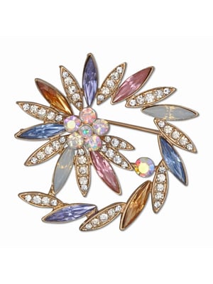 Steuer Modeschmuck Brosche Feuerwerk