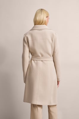 Bugatti Damen Wolltrench mit Reverskragen